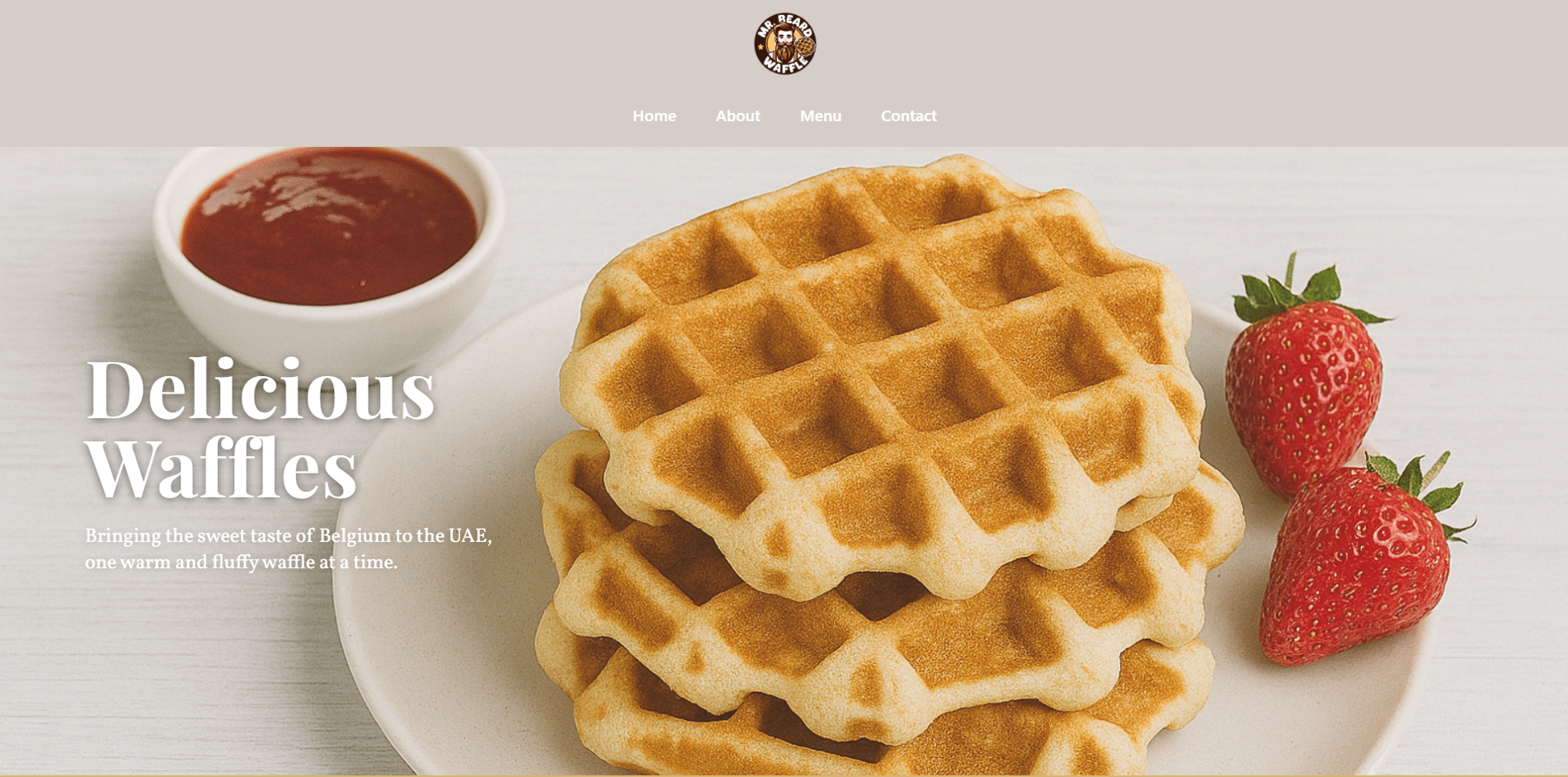 Mr. Beard Waffle